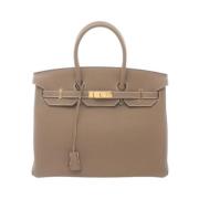 Hermès Vintage Pre-owned Laeder handvskor Brown, Dam