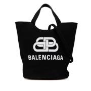 Balenciaga Vintage Pre-owned Canvas balenciaga-vskor White, Dam