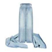 Vetements Jeans med tåg Blue, Dam