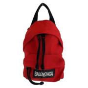 Balenciaga Vintage Pre-owned Canvas crossbodyvskor Red, Herr