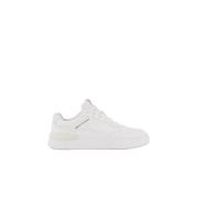 Armani Exchange Vita Sneakers för en stilren look White, Herr