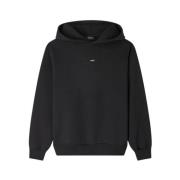 A.p.c. Micro Logo Boxy Hoodie Black, Herr