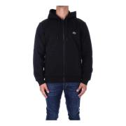 Lacoste Zip-Through Sweatshirt Black, Herr