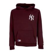 New Era MLB Essentials Maroon/White Hoodie Brown, Herr