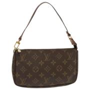 Louis Vuitton Vintage Pre-owned Canvas necessrer Brown, Dam