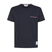 Thom Browne T-Shirts Blue, Herr