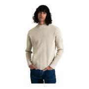 Calvin Klein Jeans Crew Neck Sweater Beige, Herr