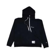 Mihara Yasuhiro Svart broderad logohoodie Black, Herr