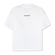 Balenciaga T-shirt med logotyp White, Dam