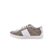 Guess Urban Style Sneakers med Guess Logo Print Brown, Dam