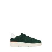 Polo Ralph Lauren Herr Låg Topp Läder Sneakers Green, Herr