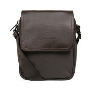 Lancaster Cross Body Bags Brown, Unisex