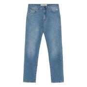 Roy Roger's Klassiska Straight Fit Denim Jeans Blue, Herr