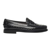 Sebago Klassiska Loafers för Män Black, Dam