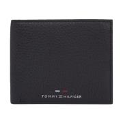 Tommy Hilfiger Svart Premium CC & Mynt Plånbok Black, Herr