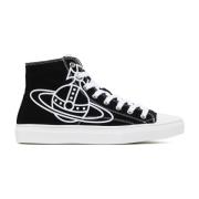 Vivienne Westwood Svarta High Top Sneakers Black, Herr