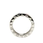 Bvlgari Vintage Pre-owned Silver ringar Gray, Dam