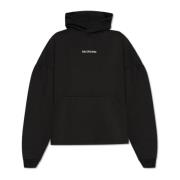 Balenciaga Sweatshirt med logotyp Black, Dam