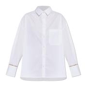 PS By Paul Smith Skjorta med ficka White, Dam