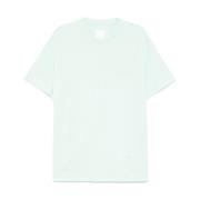 Givenchy Präglad Logotyp Crew Neck T-shirts Polos Green, Herr