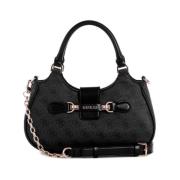 Guess Liten Axelväska med Kollogo Black, Dam