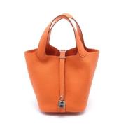 Hermès Vintage Pre-owned Laeder handvskor Orange, Dam