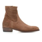 Alberto Fasciani Mocka Herr Ankelboots Brun Brown, Herr