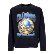 HUF Mästare Crewneck Sweatshirt Svart Black, Herr