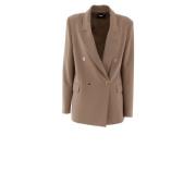 Relish Sandjackor för Stiliga Outfits Beige, Dam