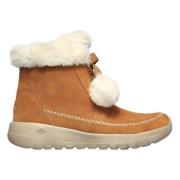 Skechers ON THE Go-Bundle UP Stövlar Brown, Dam