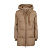 Herno Stilig Parka Jacka för Män Beige, Dam