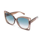 Linda Farrow Lfl1357 C5Sun Sunglasses Brown, Dam