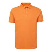 Fay Stretch bomull polotröja orange Orange, Herr