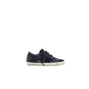 Golden Goose Svart Glitter Häl Super-Star Sneakers Black, Dam