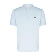 Lacoste Blå Logo Patch Pikétröja Blue, Herr