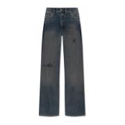 MM6 Maison Margiela Jeans med vintage-effekt Blue, Dam