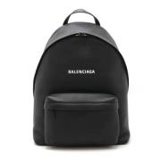 Balenciaga Vintage Pre-owned Laeder ryggsckar Black, Dam