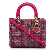 Dior Vintage Pre-owned Tyg dior-vskor Pink, Dam