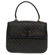 Celine Vintage Pre-owned Canvas celine-vskor Black, Dam