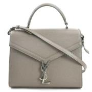 Yves Saint Laurent Vintage Pre-owned Laeder handvskor Gray, Dam