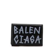 Balenciaga Vintage Pre-owned Laeder plnbcker Black, Dam