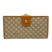 Celine Vintage Pre-owned Canvas plnbcker Beige, Dam