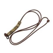 Celine Vintage Pre-owned Canvas halsband Brown, Dam