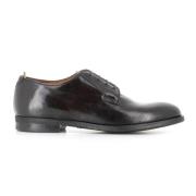 Officine Creative Ebony Läder Derby Skor Black, Herr