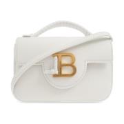 Balmain Handväska B-Buzz 17 Mini White, Dam