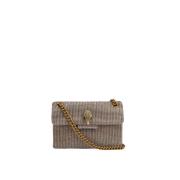 Kurt Geiger Beige Mini Kensington V Handväska Beige, Dam