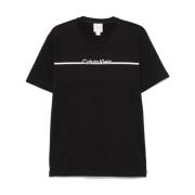 Calvin Klein Svarta T-shirts och Polos Black, Herr