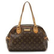 Louis Vuitton Vintage Pre-owned Canvas handvskor Brown, Dam