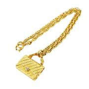 Chanel Vintage Pre-owned Metall chanel-smycken Yellow, Dam