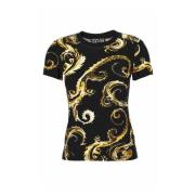 Versace Jeans Couture T-shirts och Polos Black, Dam